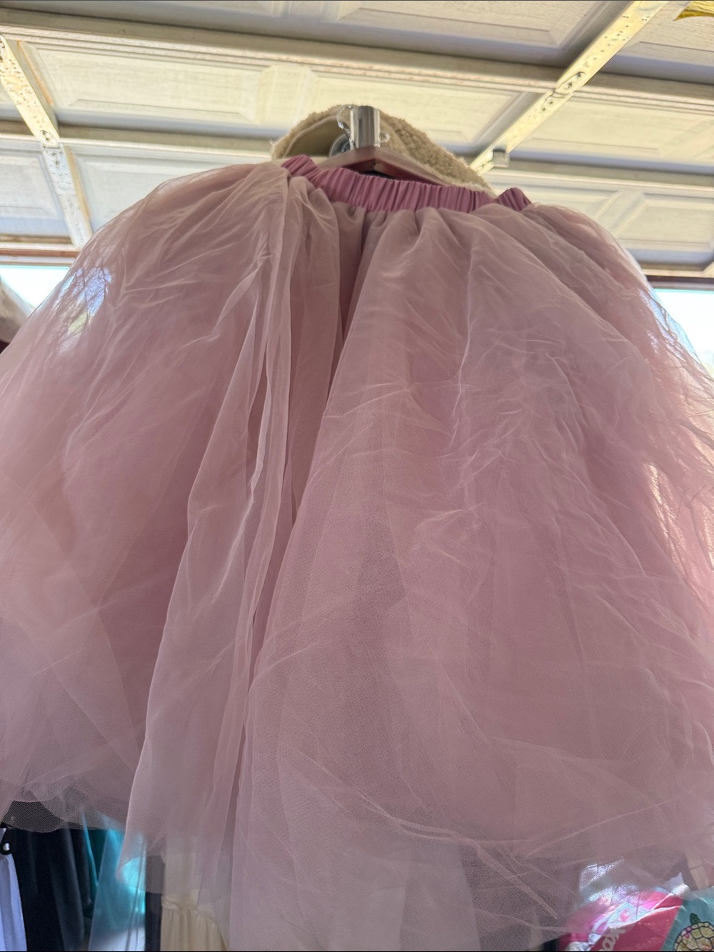 Soft Pink Tulle Skirt